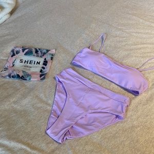 Lavender 2 piece swimsuit
